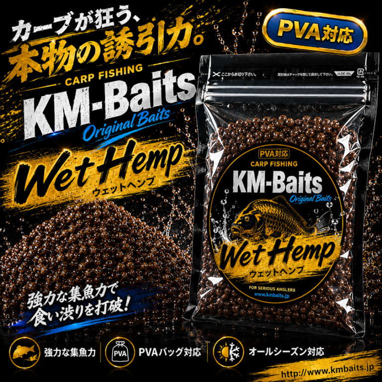 KM BAITS Wet Hemp（ウェットヘンプ）の商品紹介画像